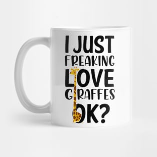 Love Giraffes Mug